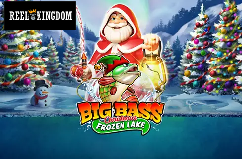 Big Bass Christmas Frozen Lake